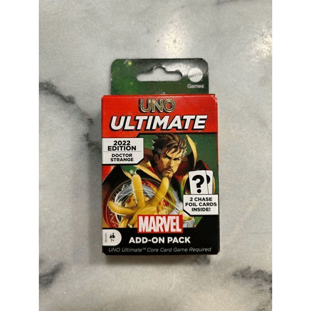 Uno Ultimate Marvel Add On Pack 2022 Edition Doctor Strange Pack